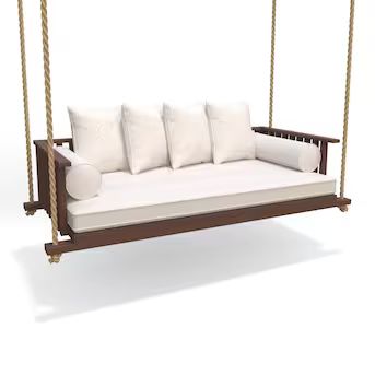 allen + roth Daybed with Tan Cushion(S) and Steel Frame Lowes.com | Lowe's