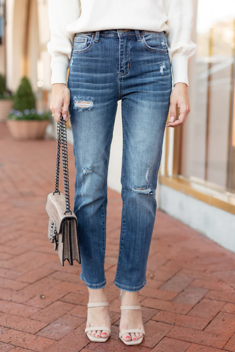 Margot Jeans- Dark Wash | Avara