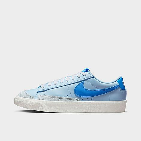 Nike Men's Blazer Low '77 Vintage Casual Shoes in CELESTINE BLUE/UNIV Size: 8.5 | Finish Line (US)