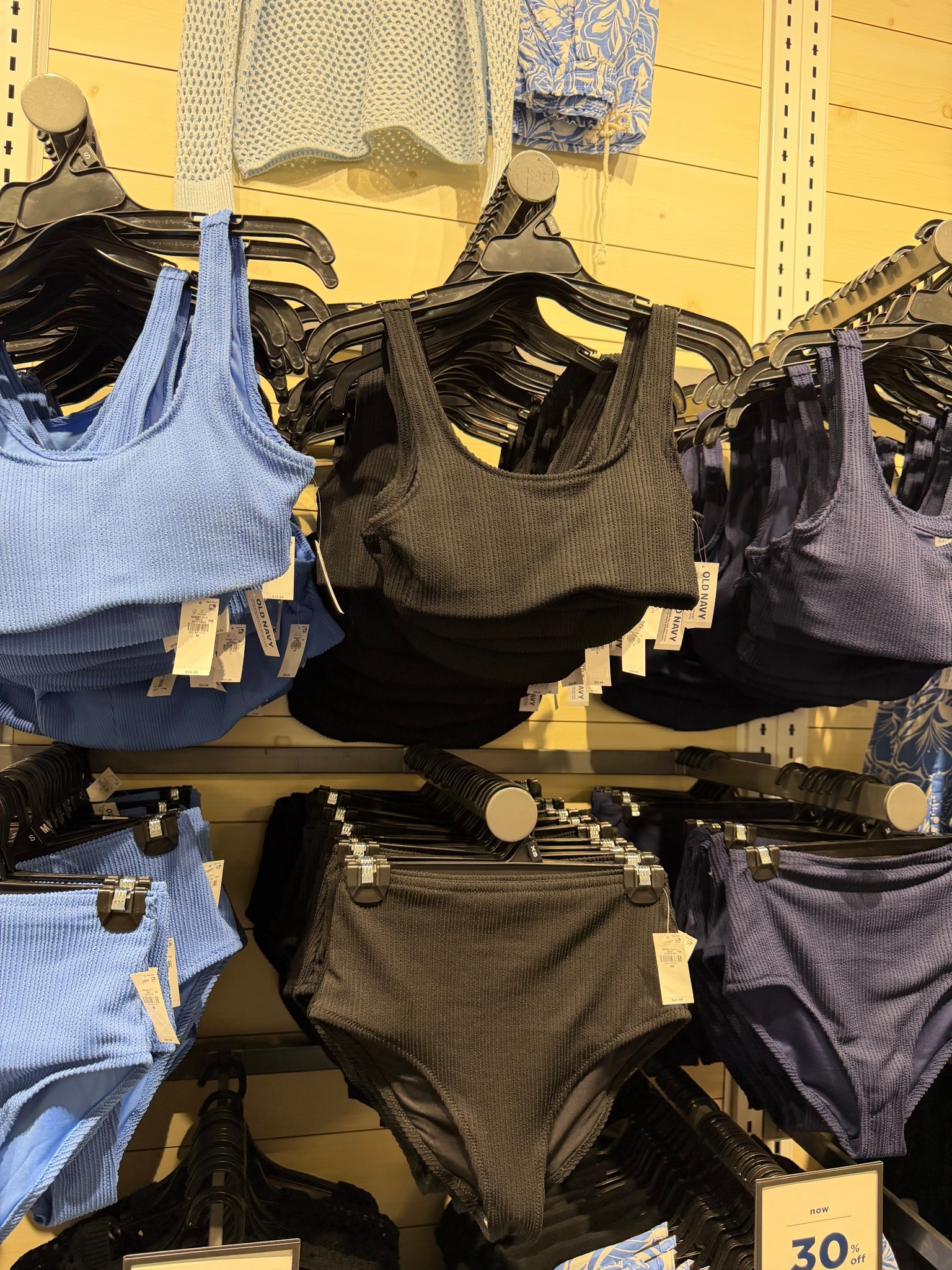 Literally do not get these in the store because they’re way cheaper online. It’s 50% off this weekend. They’re $13 each piece and they are a look for less option for my show me your mumu swimsuit. ￼

#LTKSaleAlert #LTKOver40 #LTKSwim