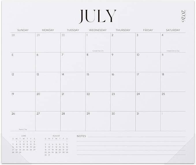 Jokotha Magnetic Wall Calendar 2026-2027, 18 Month Monthly Calendar from July 2026 to December 20... | Amazon (US)