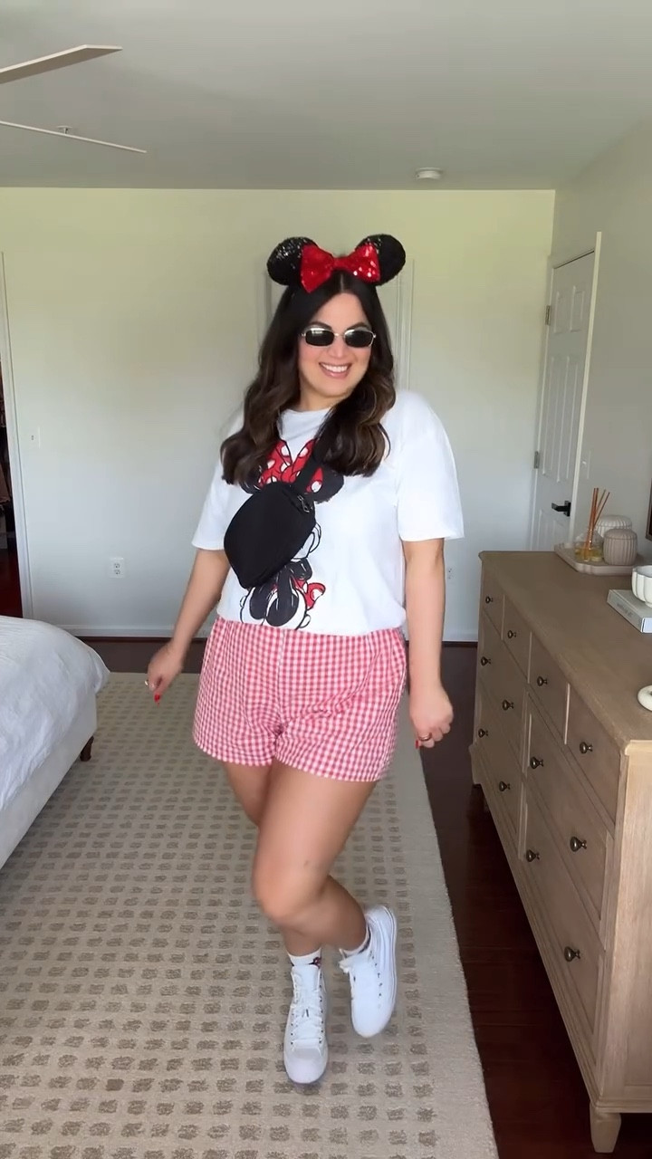 Midsize Disney outfit! 
Tshirt / shorts / bralette - xl 
*similar earrings + ears


// Disney outfit ideas, Disney style, Minnie Mouse outfit, midsize fashion, amazon fashion 

#LTKMidsize #LTKSeasonal #LTKStyleTip
