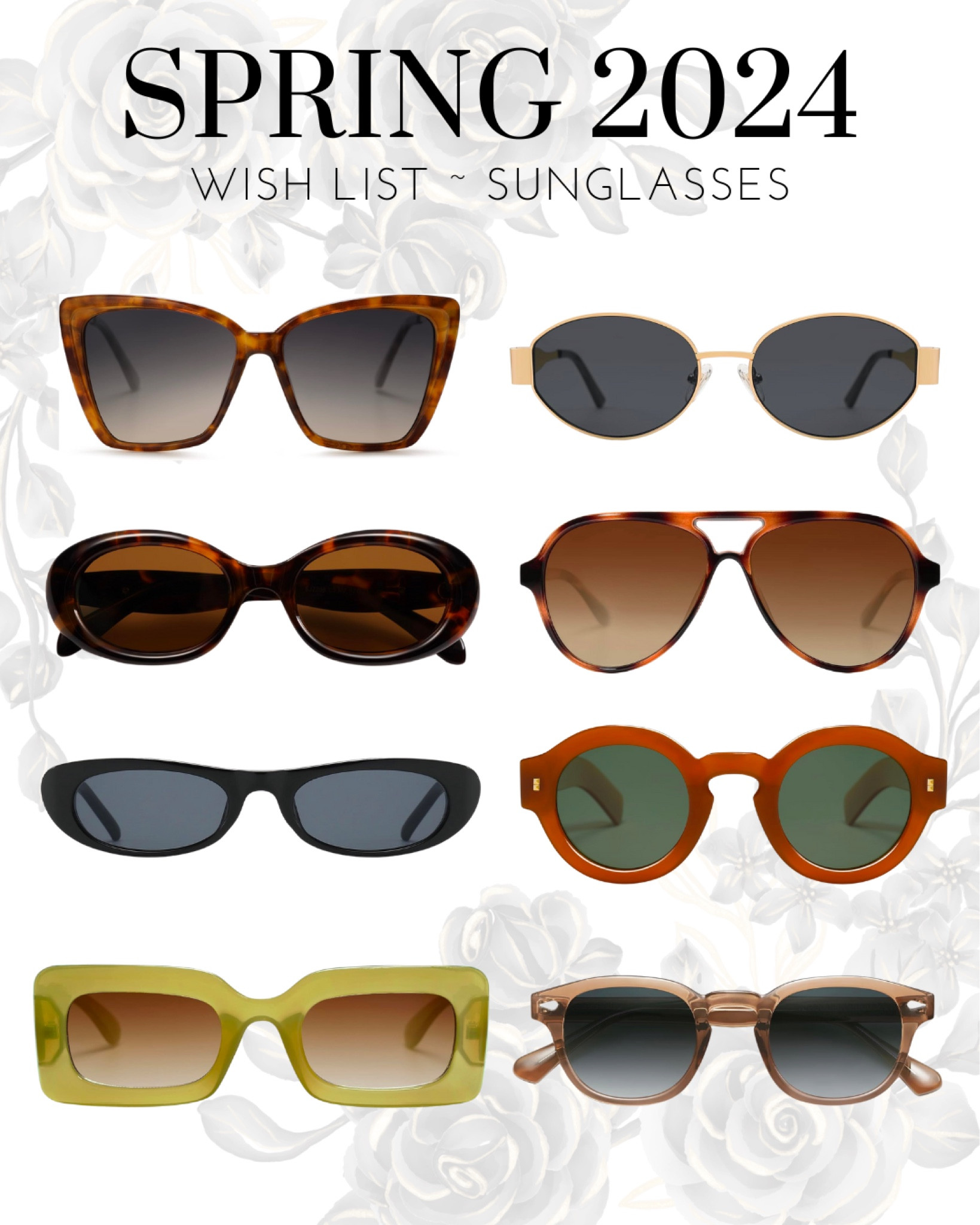 Spring 2024 style, spring 2024 accessories, vacation style, vacation outfit ideas, spring outfit ideas, 2024 trends, spring outfit Inspo, vacation outfit Inspo, sunglasses, spring 2024 sunglasses, trendy sunglasses

#LTKSeasonal #LTKfindsunder100 #LTKstyletip