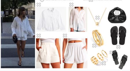 I LOVE this all white outfit. Linen shorts are perfect with anything. You can style them up or down! 

#LTKGiftGuide #LTKStyleTip #LTKSeasonal