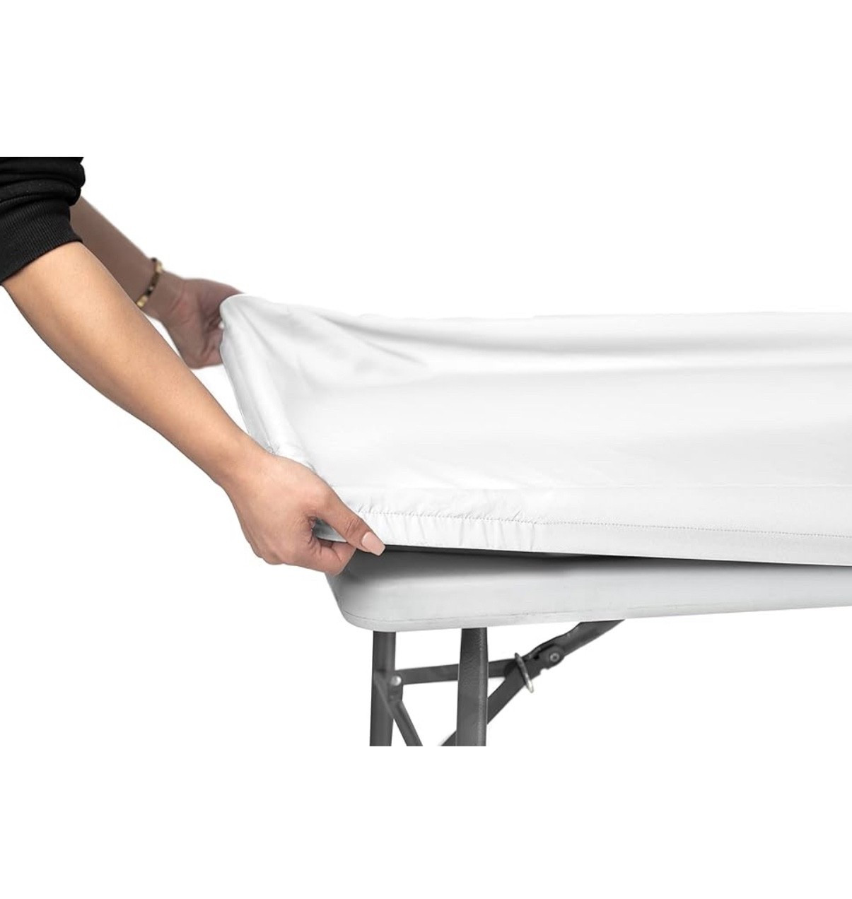 Fitted non stretch tablecloths for a 6’ rectangle table. Perfect for parties . 
#parties #entertaining #tablescape #wedding #weddingdecor #tablecloths

#LTKSummerEdit #LTKHome #LTKParties