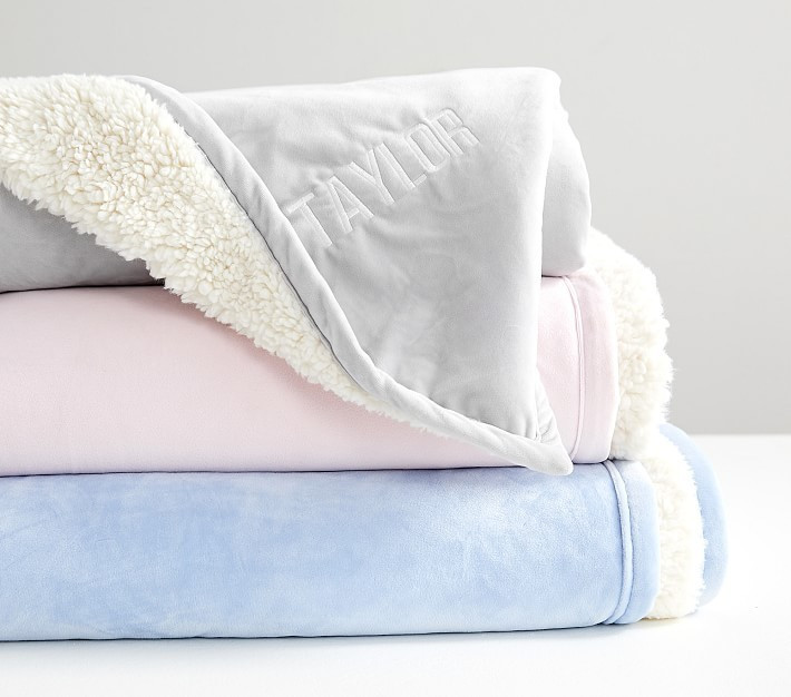 Sherpa Baby Blanket | Pottery Barn Kids