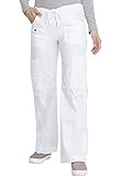 Dickies Women's Genflex Cargo Scrubs Pant, White, Large Tall | Amazon (US)