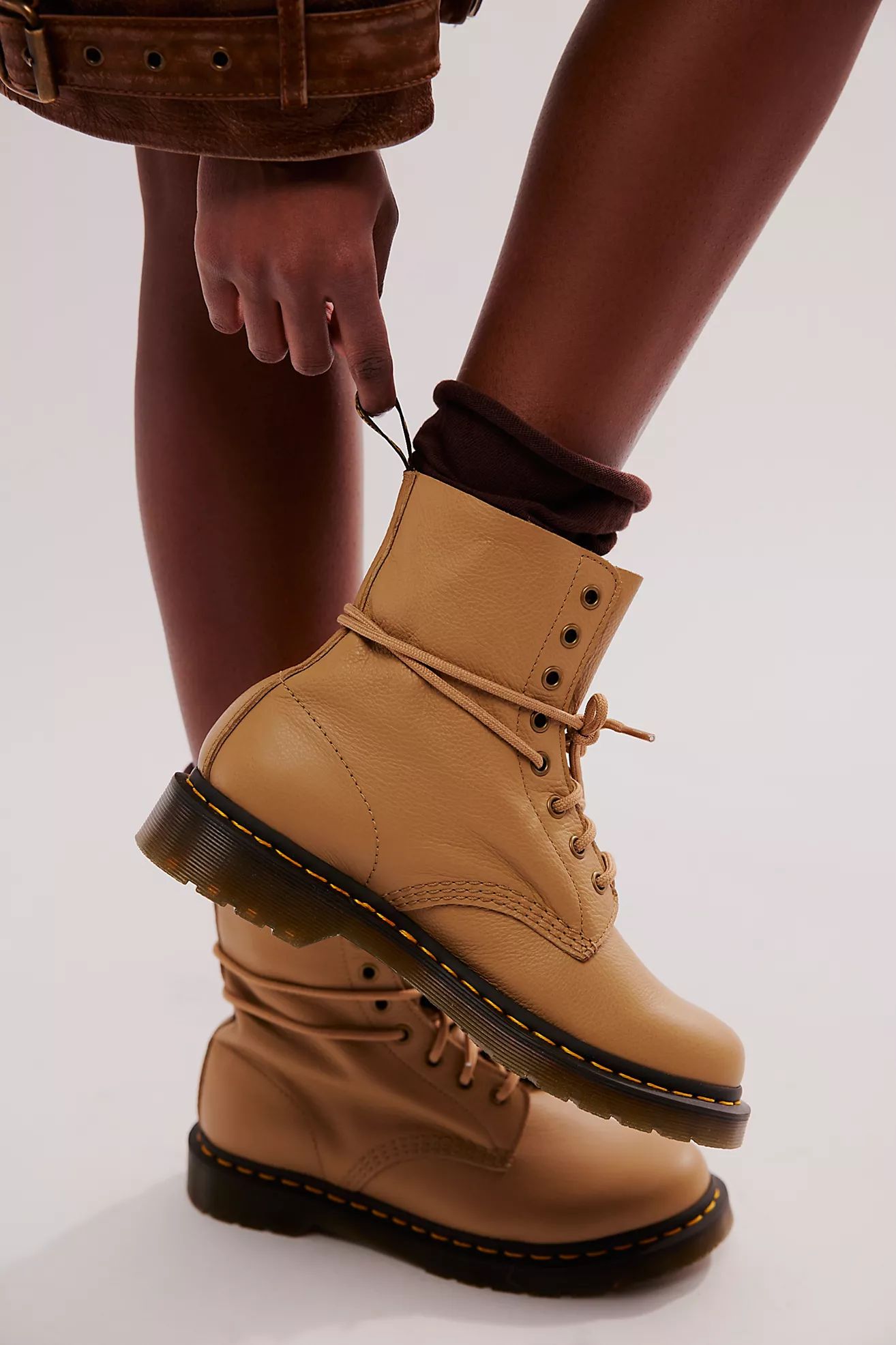 Dr. Martens 1460 Pascal Virginia Lace-Up Boots | Free People (Global - UK&FR Excluded)