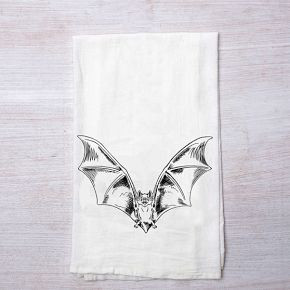 Counter Couture Bat Flour Sack Towel | West Elm (US)