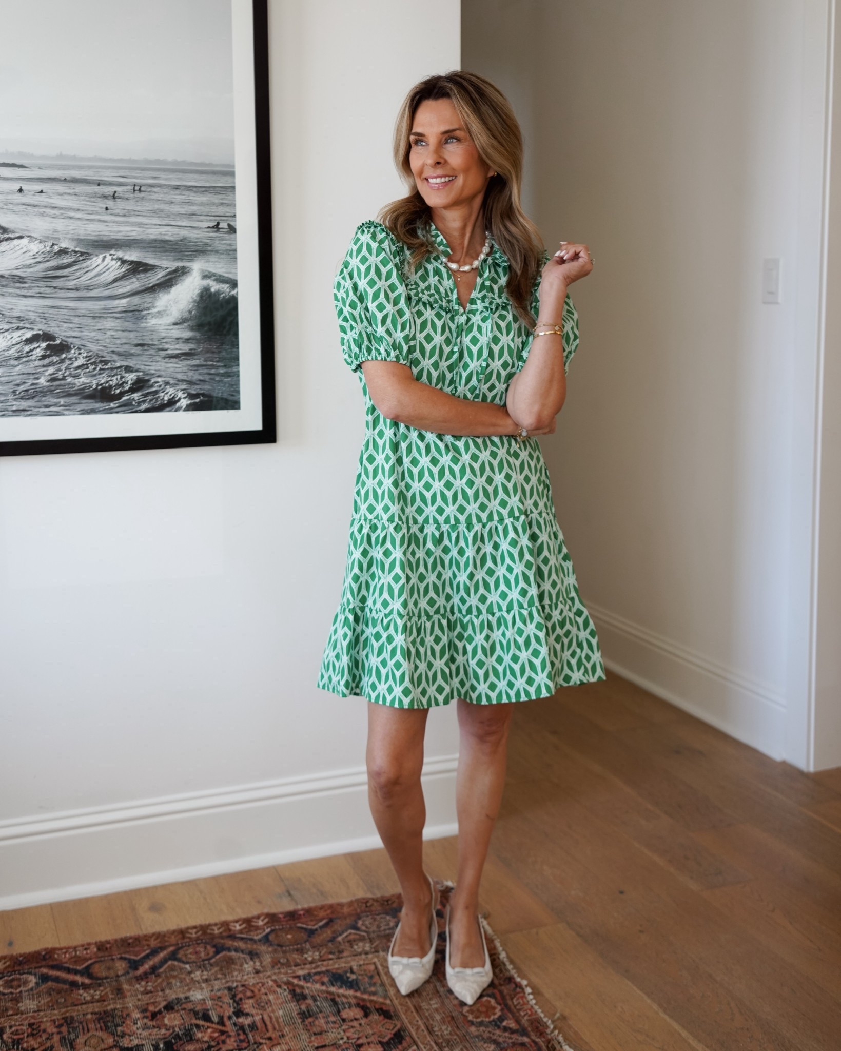 I’m 5’6’’. Green spring dress from Belk wearing size XS!

#LTKootd #LTKgrwm #LTKOver40