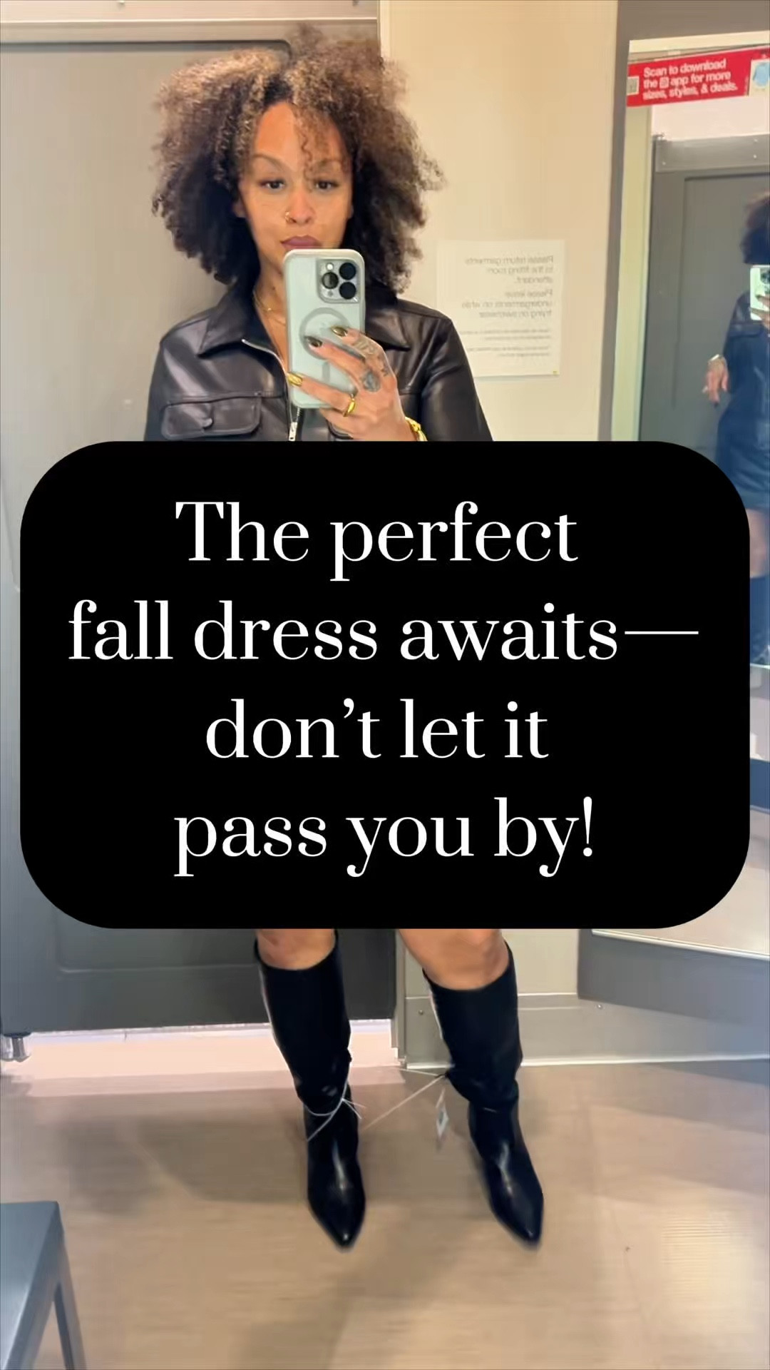 Both of these fall dresses did not come to play! Love the black denim zip dress that is comfy and cute to wear with heels or sneaks! The black faux leather dress is is a statement of its own, and has great stretch!

For your reference I am 5’6” and 189lbs

⭐️faux leather dress- sz. 12 (universal threads)
⭐️black denim zip dress-sz 14(universal threads)
⭐️knee high boots- sz 9.5 (universal thread and also comes in WC)


#LTKOver40 #LTKStyleTip #LTKParties