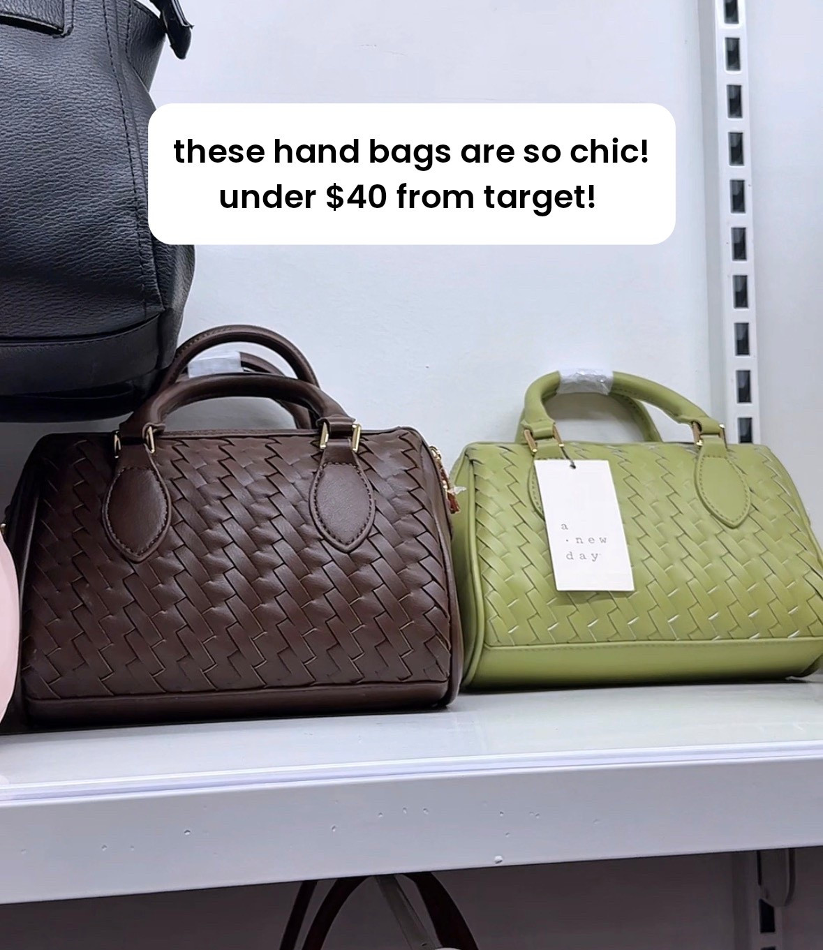 New handbags from target! I love the woven details & the pink color is STUNNING for spring & summer 👏🏼😍 


Target new arrivals
Handbags of 2026
Trendy handbags
Trending purses
Target finds
Target must haves
Summer vacation
Spring purse
Spring handbags
Summer purses 
Summer handbag
Woven handbag
Designer look for less

#LTKootd #LTKgrwm #LTKMothersDay