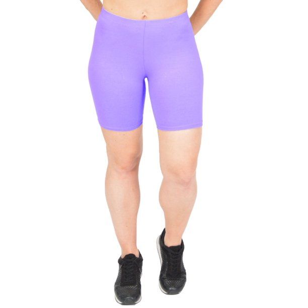 Bike Shorts for Girls and Women | Athletic Workout Shorts | Cotton | Child Small to Adult 5X | Ma... | Walmart (US)