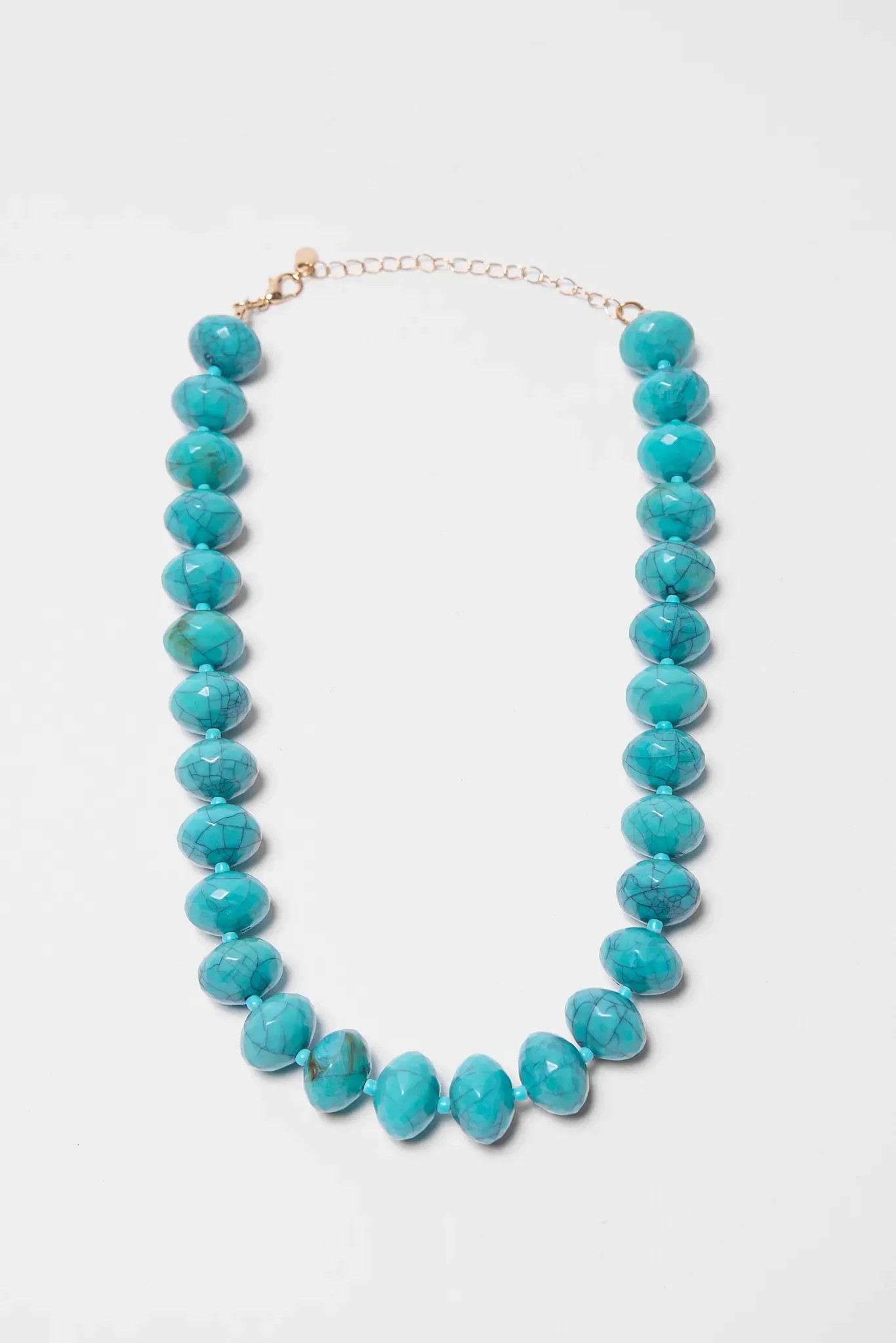 Emery Turquoise Beaded Necklace | Avara