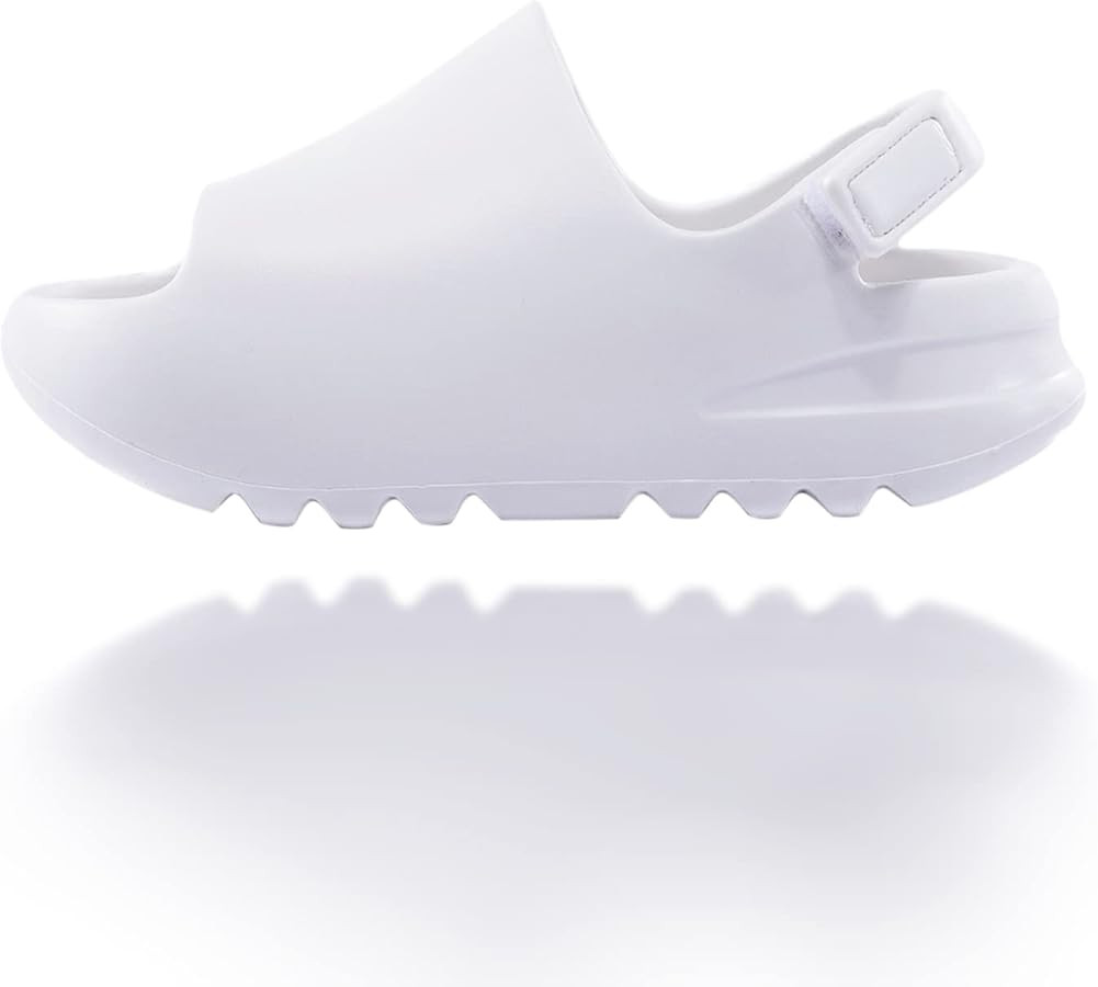 Toddler Little Kids Slides Sandals, Kids Summer Non-slip Open Toe Slides Sandals,Beach Pool Anti-... | Amazon (US)