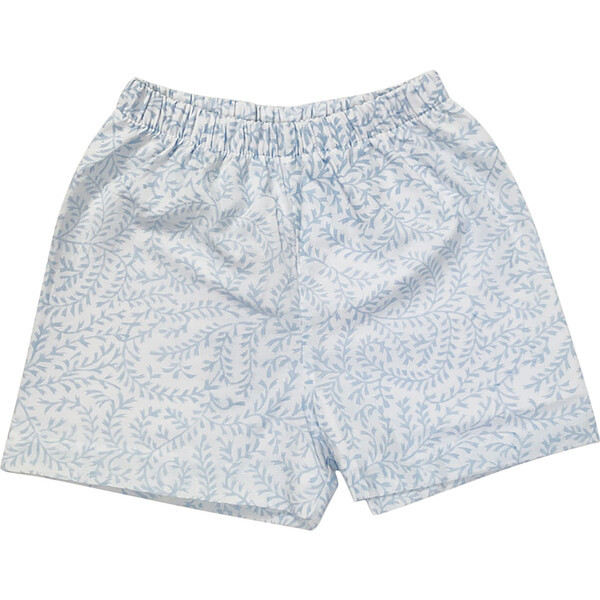 Julia Amory x Smockingbird Shorts, Blue Wisteria | Maisonette