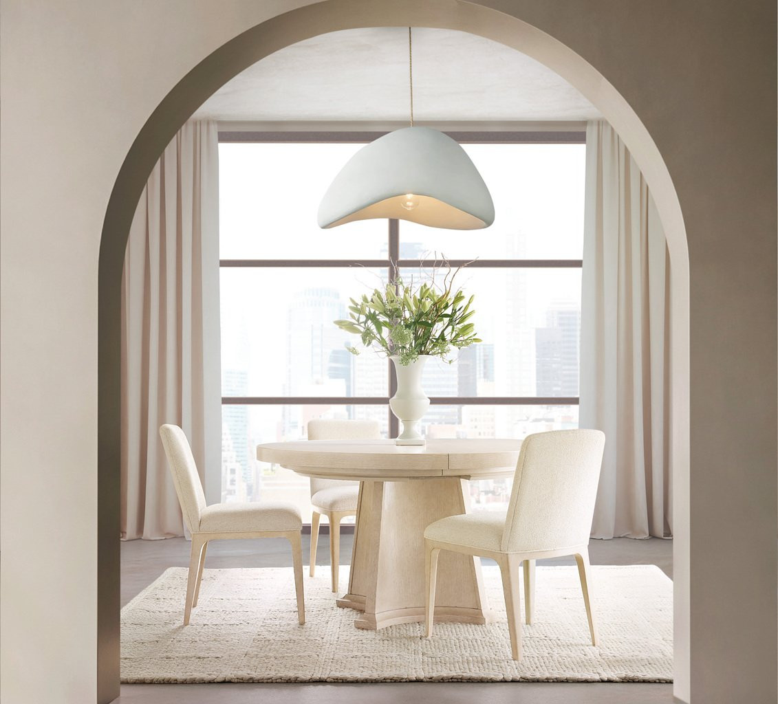 Westwood Round Dining Room Set In Light Wood | 1stopbedrooms