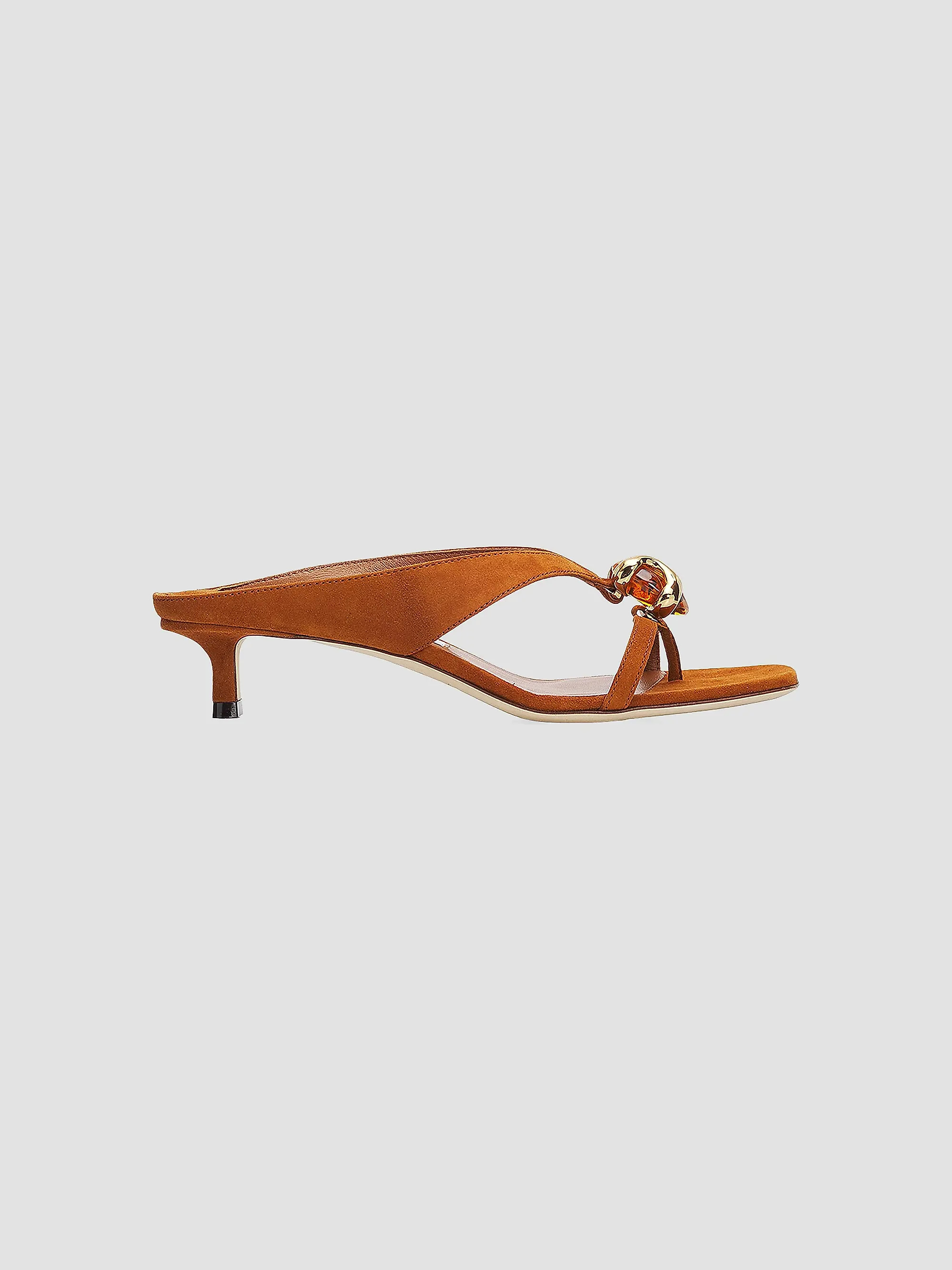 Emeri Stone 35MM Suede Sandals | Saks Fifth Avenue