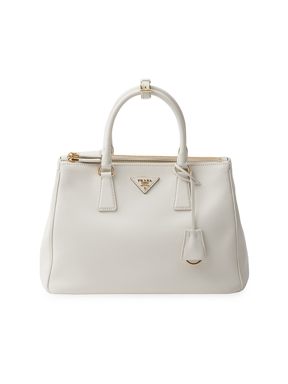 Women's Large Galleria Leather Bag - White | Saks Fifth Avenue