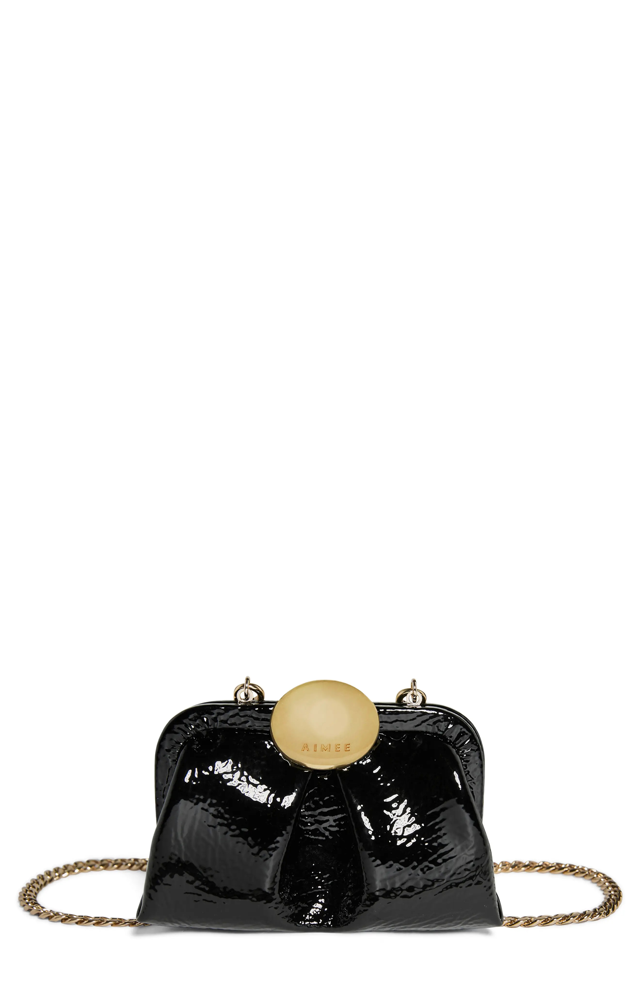 Mini Full Circle Leather Frame Crossbody Clutch (Women) | Nordstrom | Nordstrom