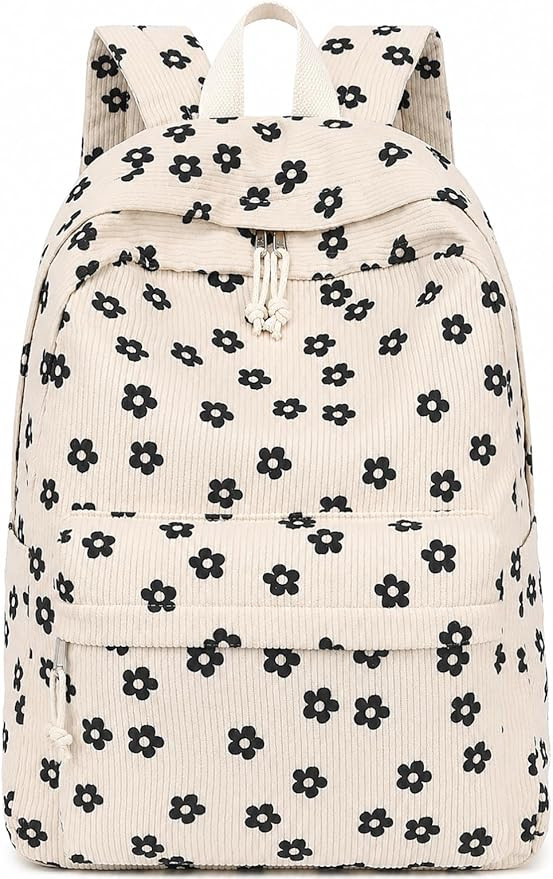 Bluboon School Backpack for Teen Girls Bookbags Elementary High School Corduroy Laptop Bags Women... | Amazon (US)