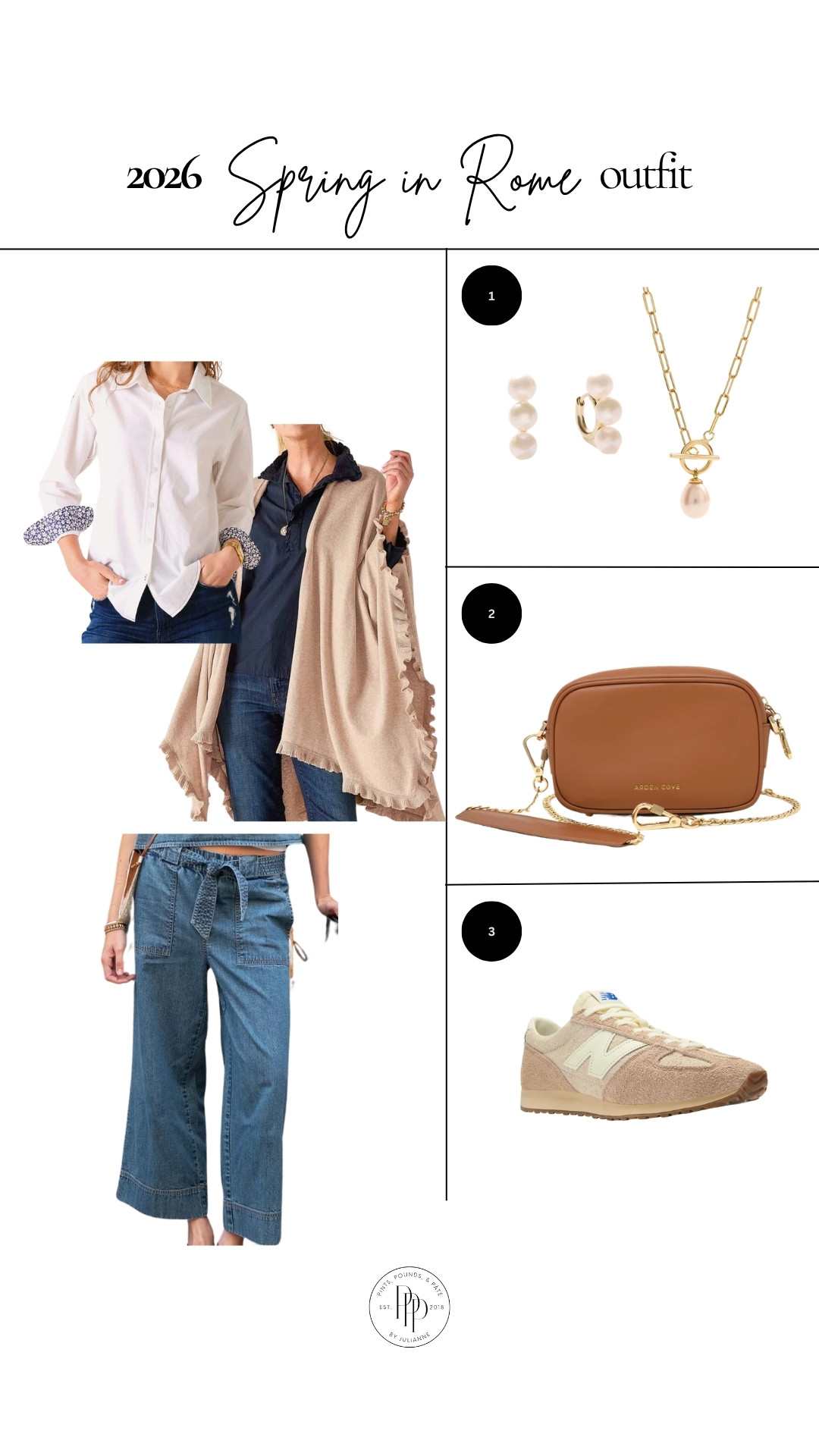 Effortless + elevated for Rome days ☀️ lightweight layers, comfy denim, and neutral sneakers you can walk miles in. The perfect mix of cute + practical!👏🏼 

 #LTKootd #LTKSeasonal #LTKTravel