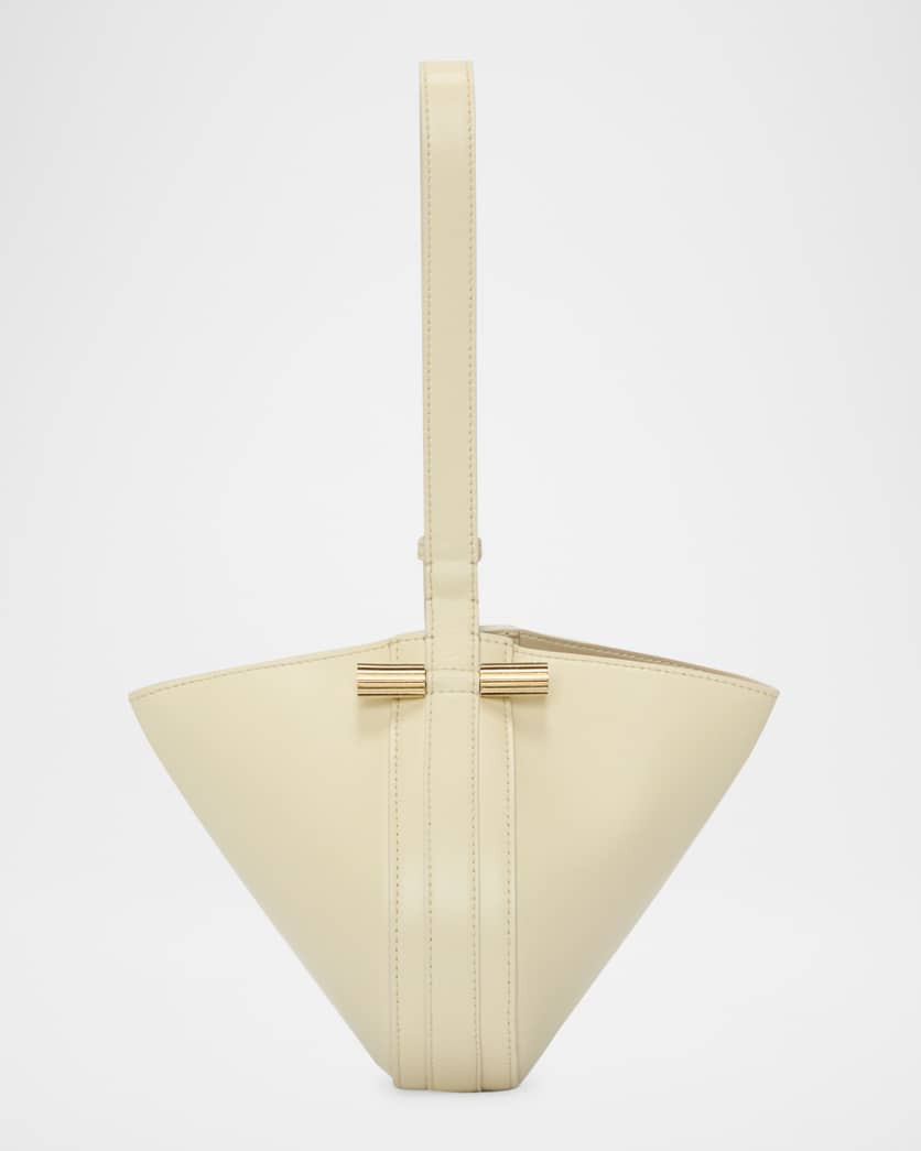 Mini Dia Leather Wristlet Pouch Bag | Neiman Marcus