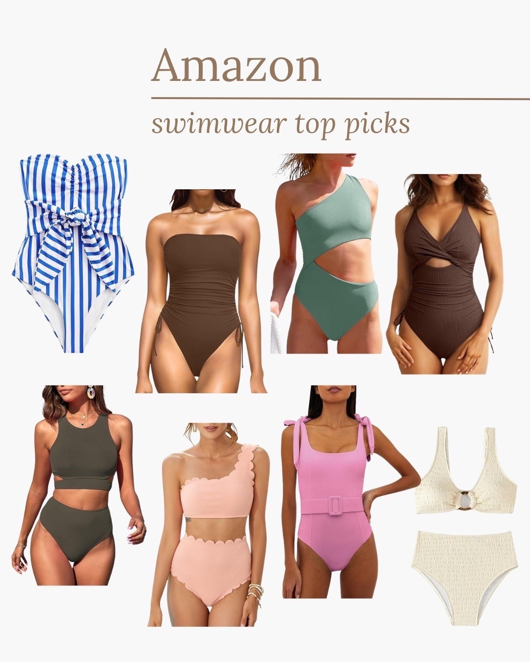 Amazon swimwear top picks!

#amazonfashion #swimwear #summerfashion 

#LTKStyleTip