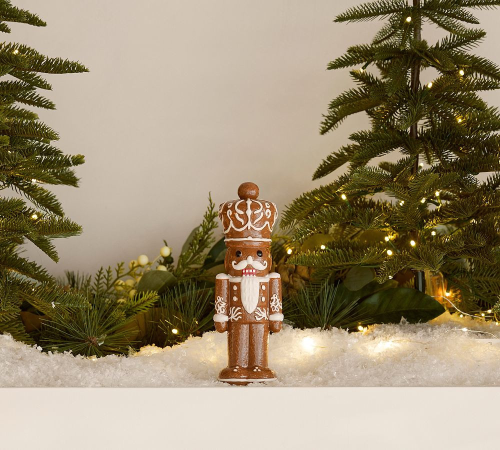 Handcrafted Gingerbread Nutcracker | Pottery Barn (US)