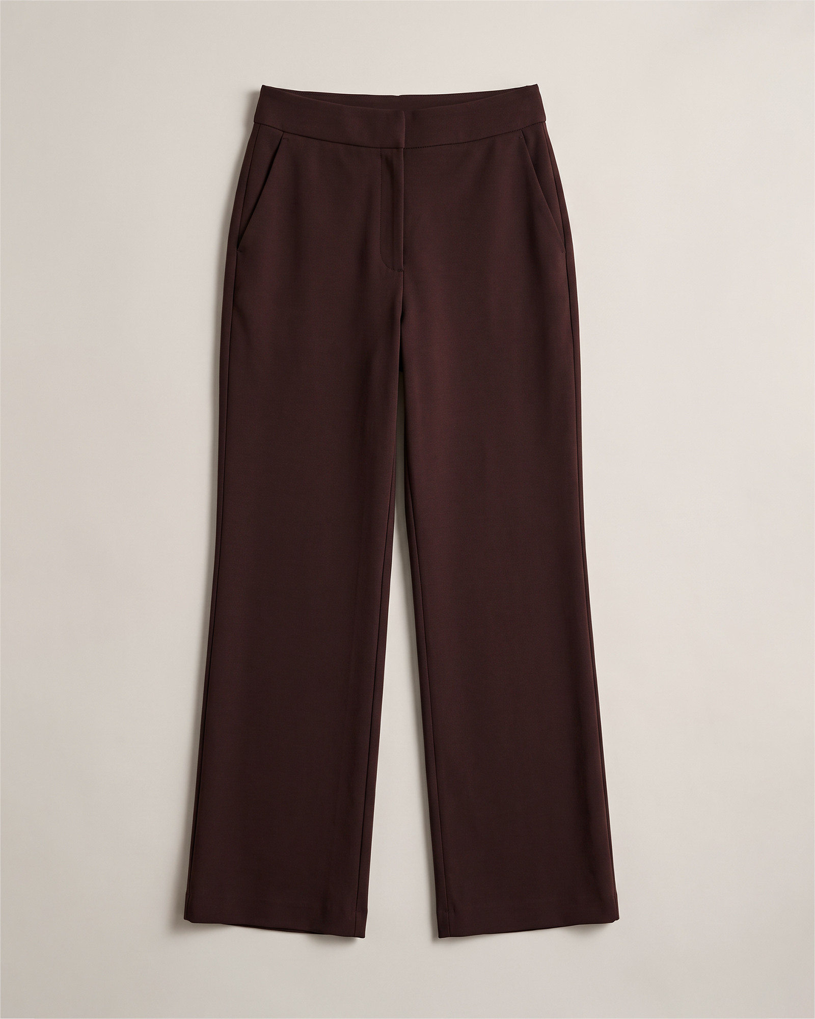 Quince | Women's Ultra-Stretch Ponte Trouser in Navy, Size 10, Rayon | Quince
