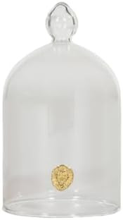 Alice Lane Glass Cloche – Clear Glass Dome Display Case for Home Decor, Centerpieces, Candles, ... | Amazon (US)