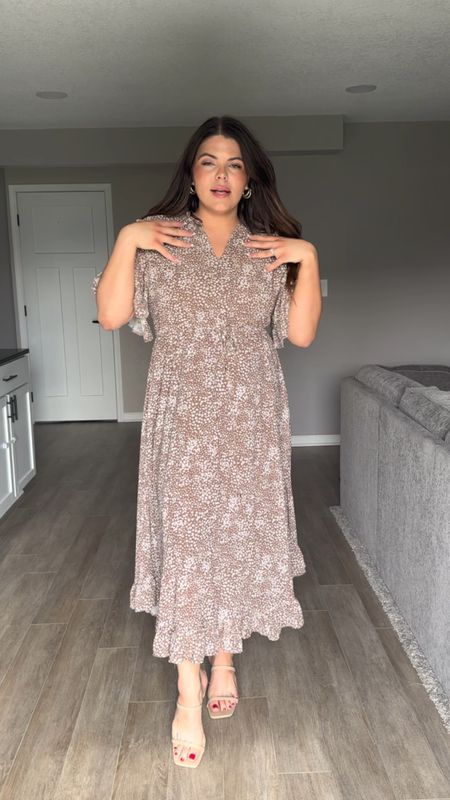 I think you just found your new go to dress! 

I’ve had this dress for over a year and have worn it multiple times to multiple occasions and it always gets so many compliments and it’s so comfortable, it’s going to make you feel so confident!!

You can grab this on l t k or comment “brown” and I’ll get info to you asap! 🤎

#Midsize #SpringDress #AmazonFashion #AmazonFinds #MidsizeStyle  wedding guest dress, midsize dress, spring dress, Amazon dress, midi dress, winery outfit, spring outfit, summer outfit, teacher dress

#LTKStyleTip #LTKMidsize #LTKFindsUnder50