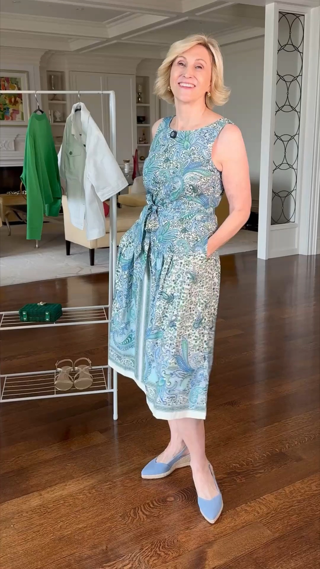 I always say… don’t underestimate the power of a great print 💙💚 This blue and green patterned dress instantly caught my eye — it’s vibrant without feeling over the top, and so easy to wear.

What I love most is how versatile it is with layers. The green shrug adds a soft, cozy touch for cooler moments, while the white denim short sleeve jacket gives it a fresh, slightly more structured feel. Two completely different looks, one dress — and I’m here for it.

This is exactly the kind of piece I reach for when I want to feel put-together without overthinking it. Effortless, a little playful, and perfect for wherever the day takes you ✨

Which layer would you choose — the shrug or the jacket?


#LTKootd #LTKSeasonal #LTKOver40