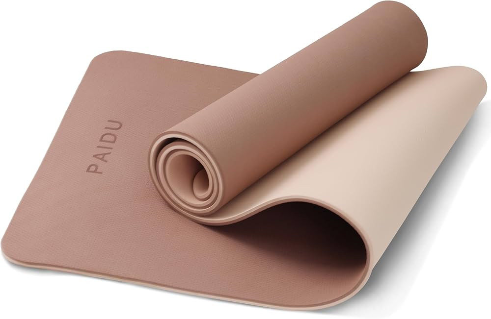 Yoga Mat Non Slip Anti-tear,extra thick High Resiliency Professional POE Yoga Mats for Women Men ... | Amazon (US)