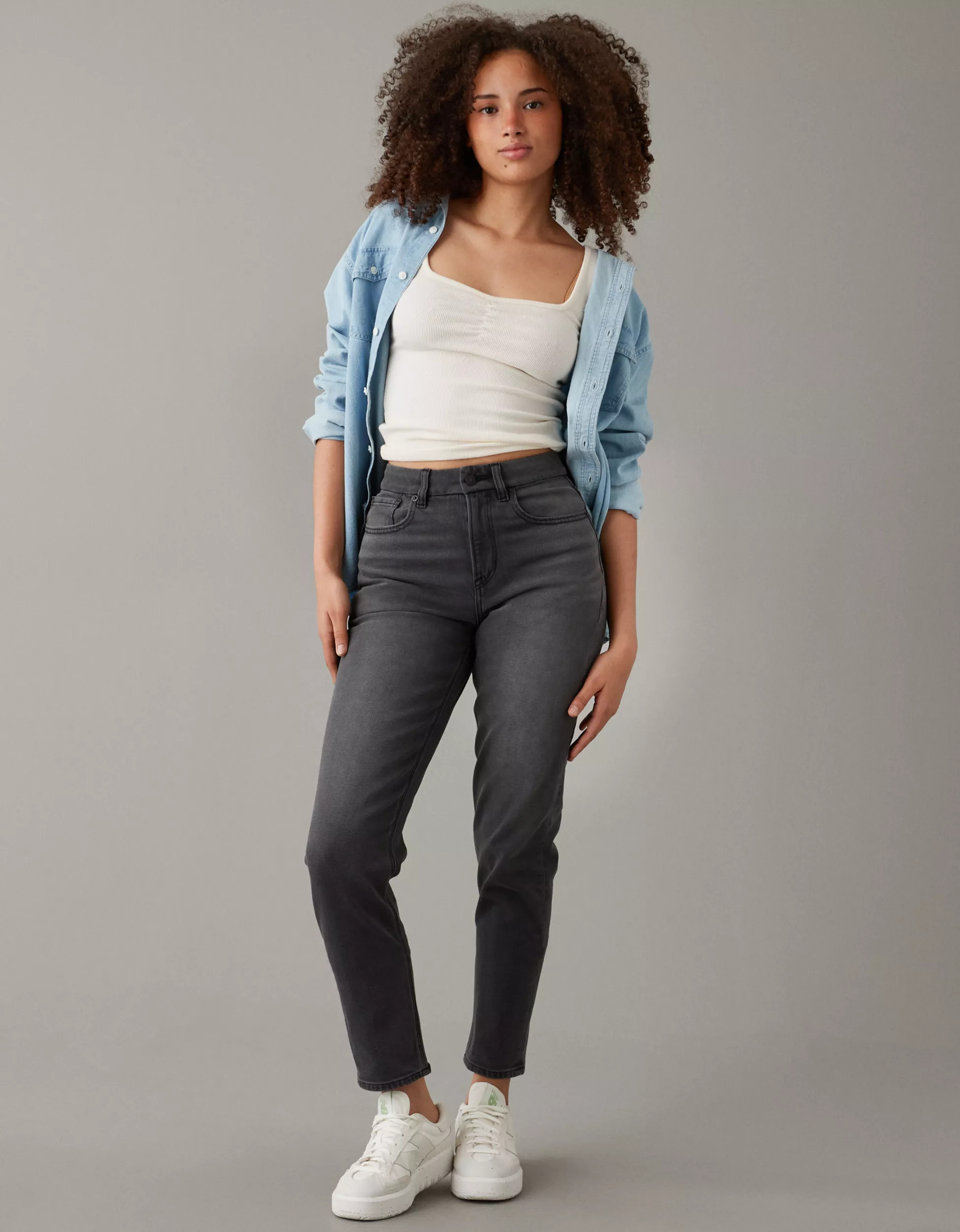 AE Stretch Curvy Mom Jean | American Eagle Outfitters (US & CA)