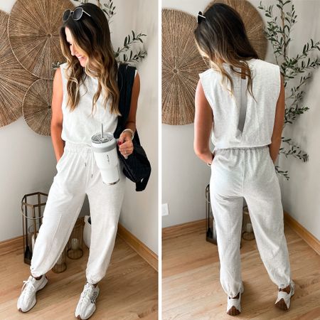 Absolutely love this new jumpsuit I scored on Amazon! I’m in a small and it’s tall girl friendly. 

#LTKFind #LTKstyletip #LTKunder50