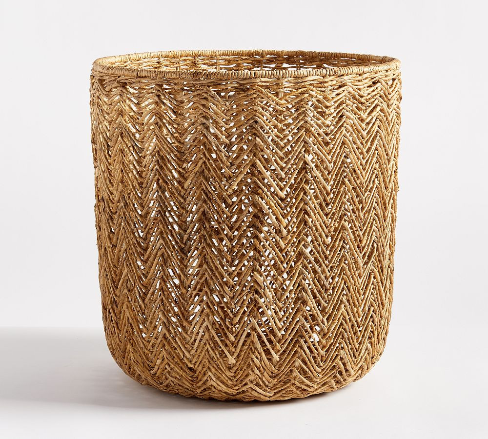 Millie Handwoven Tote Baskets | Pottery Barn (US)