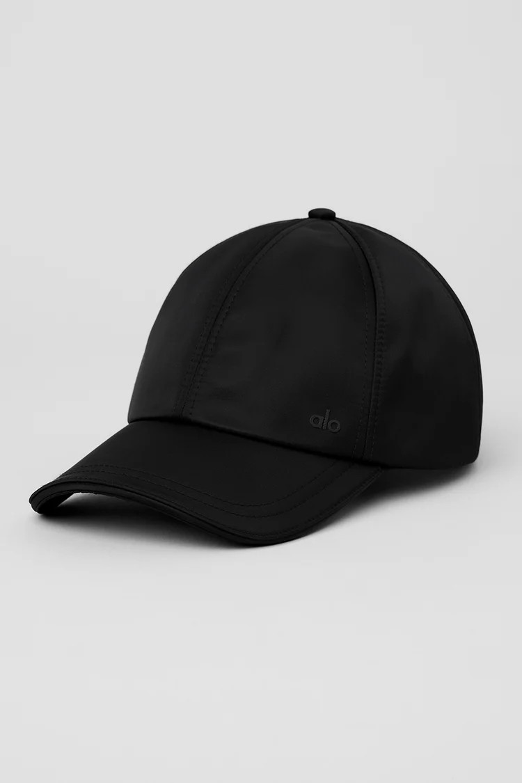 Satin Off-Duty Cap - Black | Alo Yoga (US)