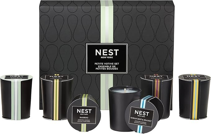 NEST Fragrances Luxury Scented Votive Candle Set, Variety, 5 Ounces | Amazon (US)