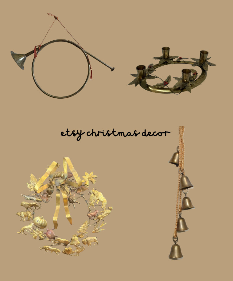 etsy brass christmas decor 

unique decor, home decor, christmas finds, holiday decor, etsy finds, eclectic home, brass home decor  

 #LTKCyberWeek #LTKHoliday #LTKHome