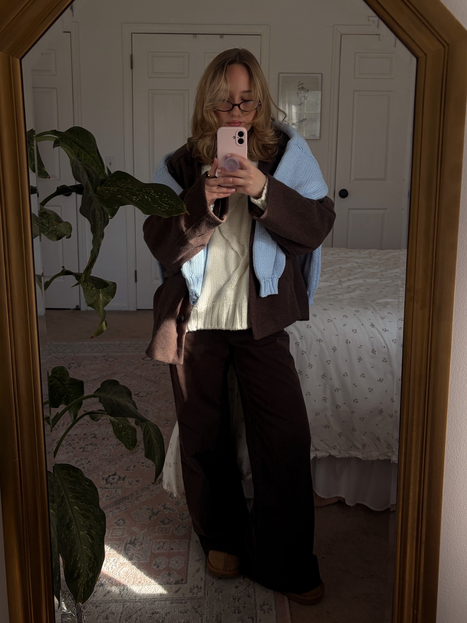 exact jacket is tiktok shop (linked on my tiktok page) and white sweater is vintage 
