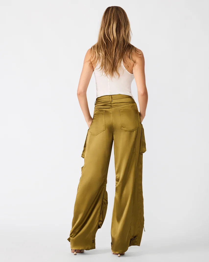 DUO PANT Fir Green Women's Utility Cargo Pants | Steve Madden (US)