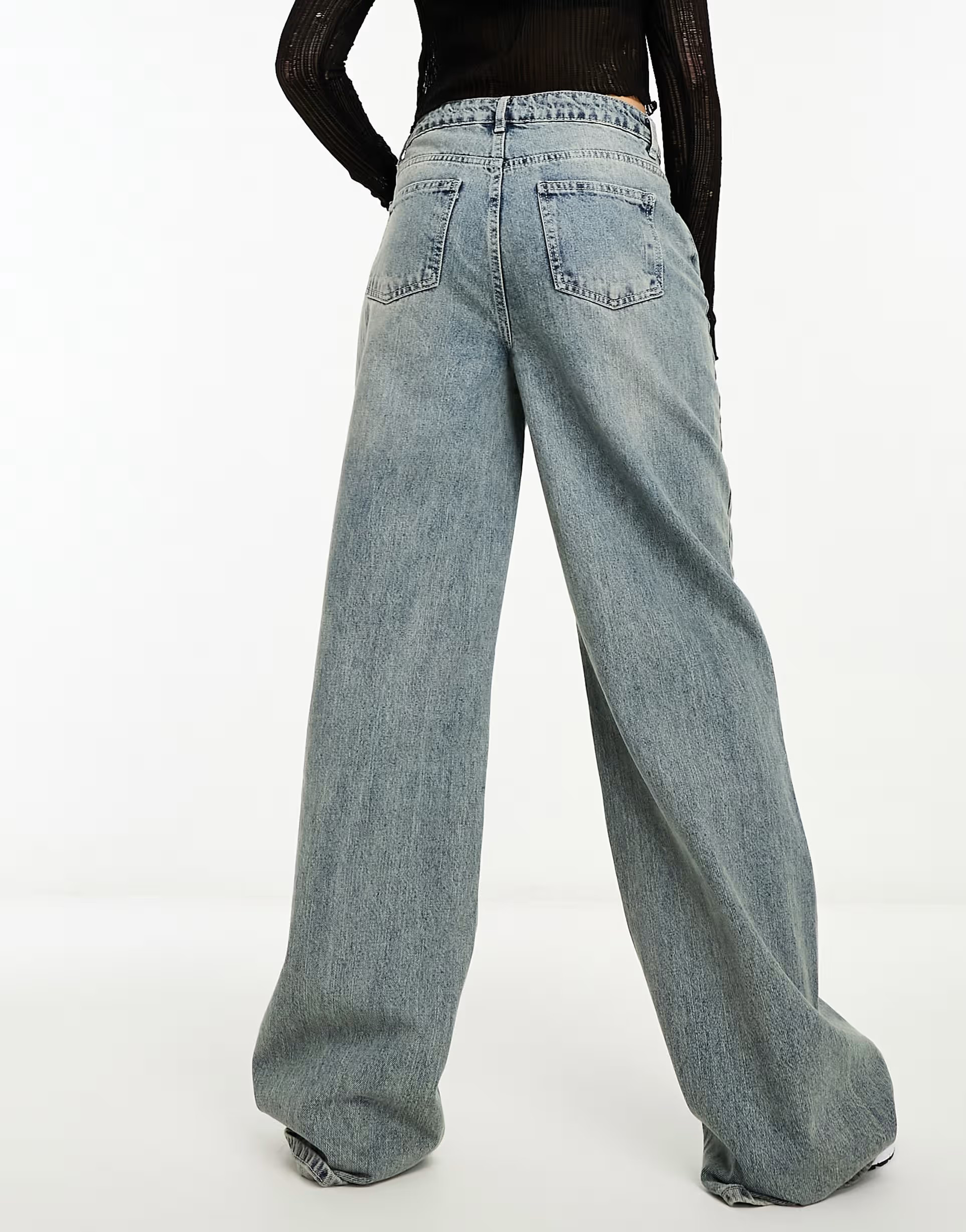 Stradivarius STR baggy jeans in vintage wash | ASOS (Global)