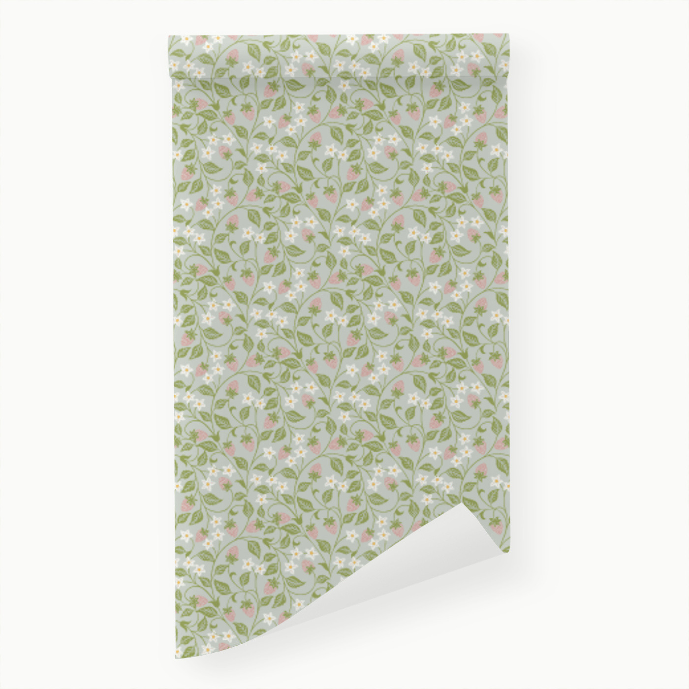 Strawberry Vine Wallpaper | Love vs. Design