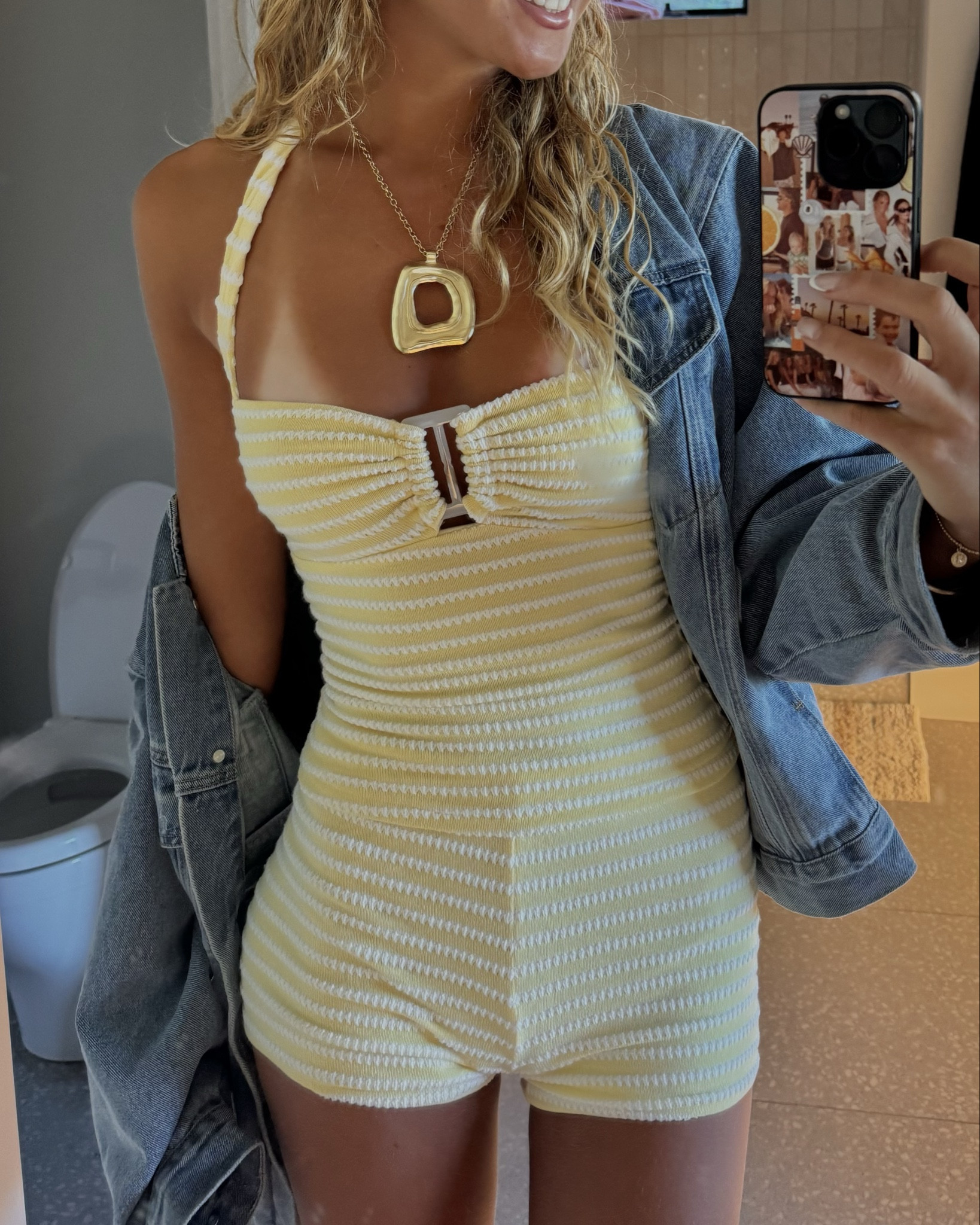 cutest summer yellow set☀️

#LTKSeasonal #LTKStyleTip #LTKSummerEdit