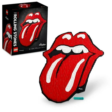 LEGO Art The Rolling Stones 31206 Building Set (1 998 Pieces) | Walmart (US)