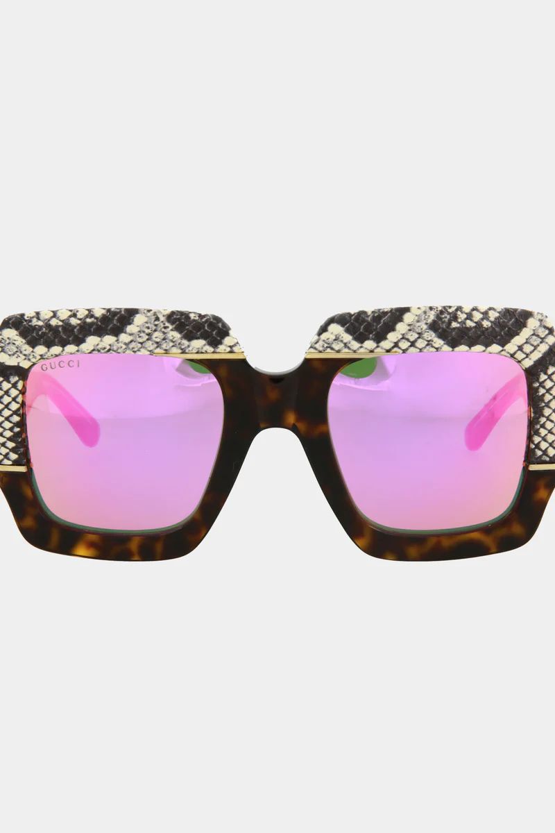 Snakeskin Top Sunglasses | Lord & Taylor