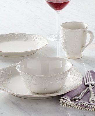 Dinnerware, French Perle Collection | Macys (US)