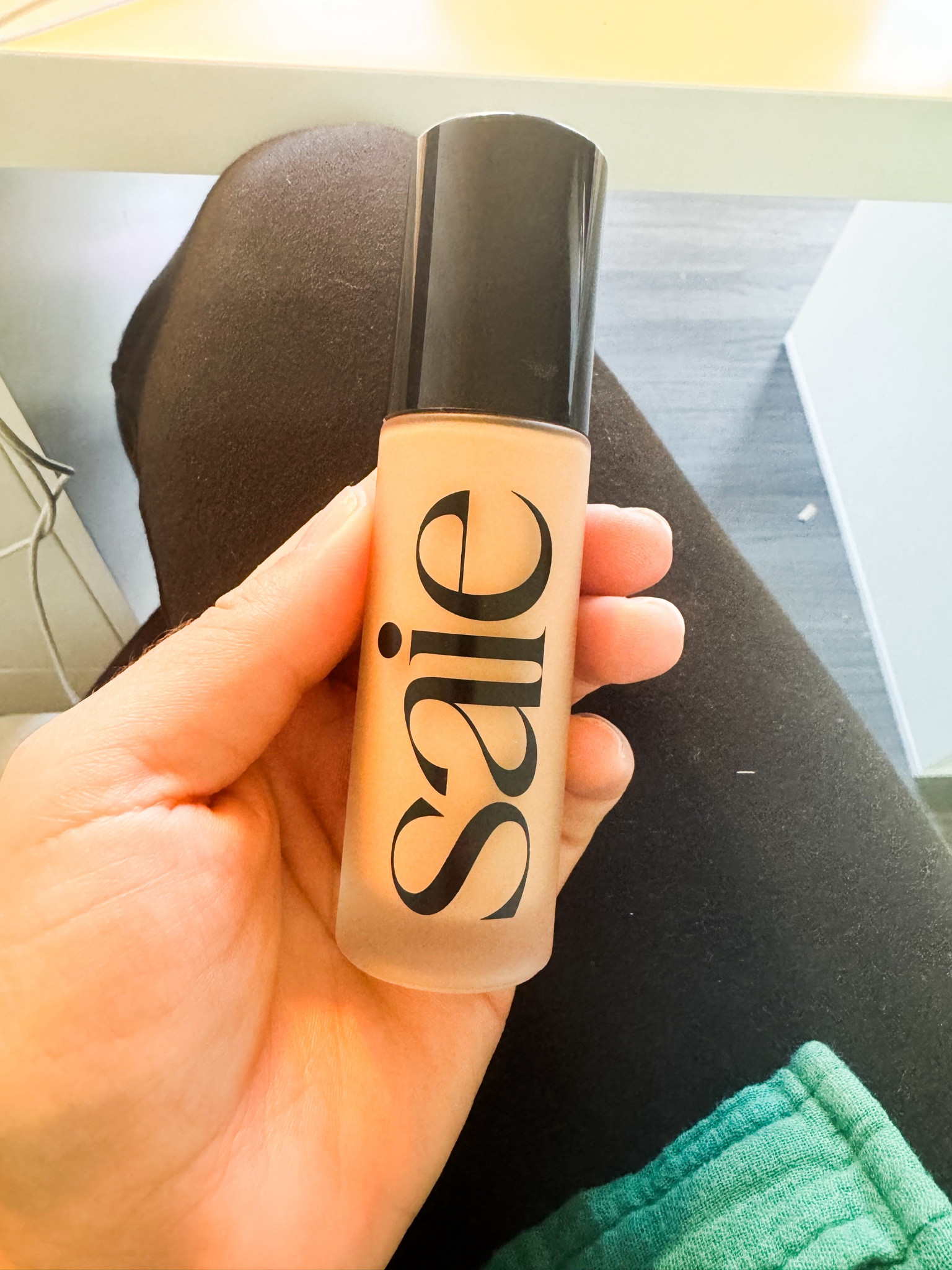 The prettiest foundation I’ve ever tried. Medium coverage, smooth and gorgeous. 