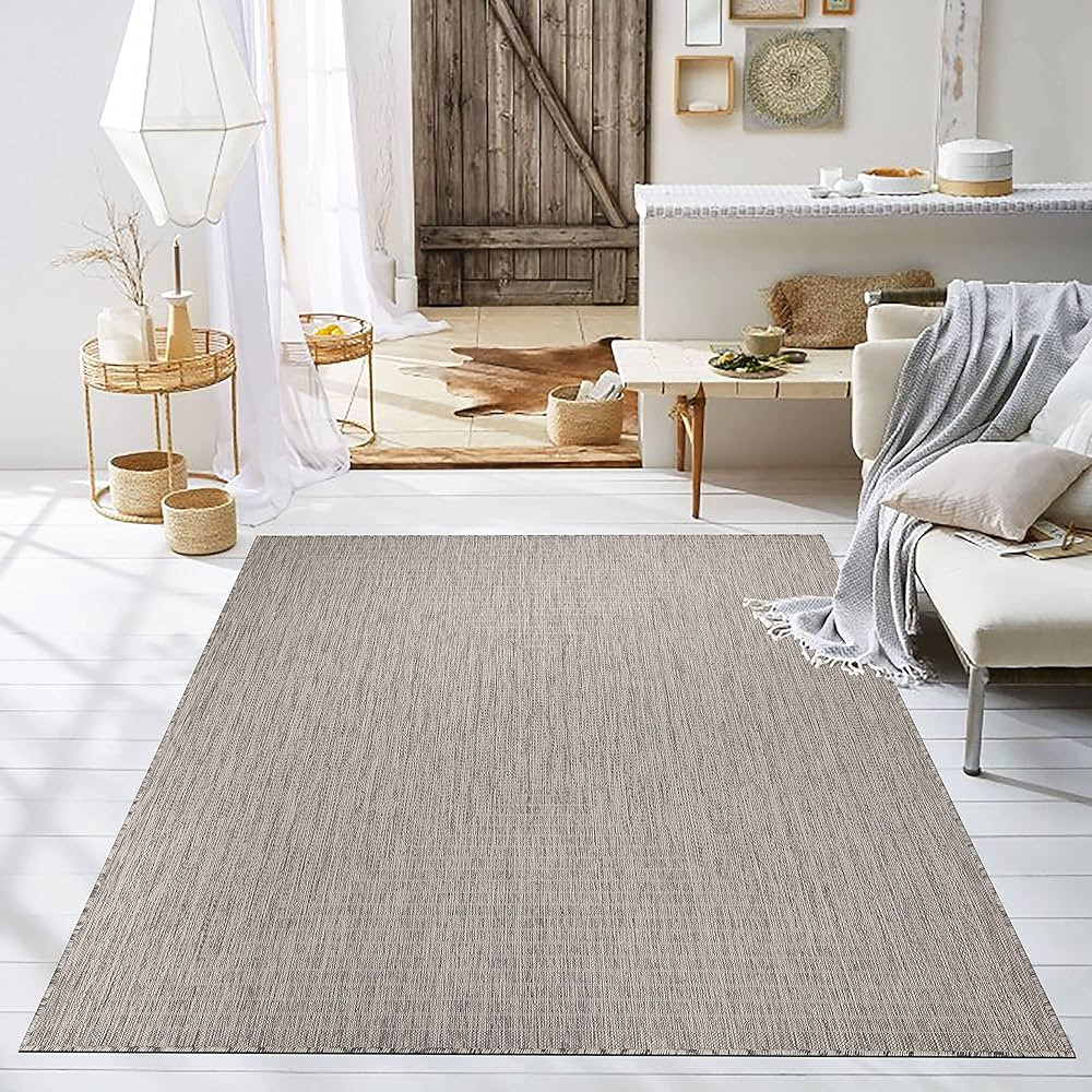 Adiva Rugs Outdoor Indoor Area Rug, Weather Resistant, Easy to Clean, Stain Resistant Floor Mat f... | Amazon (US)
